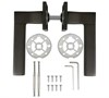 Дверная ручка ADDEN BAU COSMO S-533 GRAPHITE S-533 GRAPHITE - фото 113678