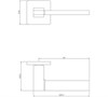 Дверная ручка ADDEN BAU COSMO S-533 NICKEL S-533 NICKEL - фото 113685