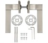 Дверная ручка ADDEN BAU COSMO S-533 NICKEL S-533 NICKEL - фото 113690
