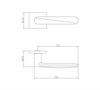 Дверная ручка ADDEN BAU LEDO S-522 BLACK S-522 BLACK - фото 113734