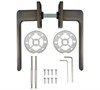 Дверныая ручка ADDEN BAU GRANE S-560 GRAPHITE S-560 GRAPHITE - фото 113745