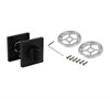 Завёртка сантехническая ADDEN BAU WC SQ-003 BLACK SQ-003 BLACK - фото 113797