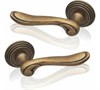 Дверная ручка ADDEN BAU ISOLA V209 AGED BRONZE V209 AGED BRONZE - фото 113868