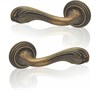 Дверная ручка ADDEN BAU FABIO V210 AGED BRONZE V210 AGED BRONZE - фото 113871