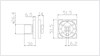Завёртка сантехническая ADDEN BAU WC SQ-003 WC SQ-003 - фото 113953
