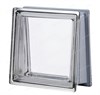 Стеклоблок нестандартный бесцветный Гинза Trapezoidale Met (300х300х170) Trapezoidale_Met