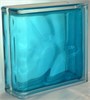 Стеклоблок торцевой окрашенный внутри Волна бирюза (190х190х80) torzwave_2
