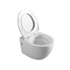 Унитаз подвесной INTERO VT1-21 безободковый, ультратонкое soft-close сиденье VT1-21 - фото 12269