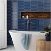Плитка керамическая настенная 25834 ARROW Adriatic Blue 5х25 см Equipe 25834