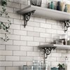 Плитка керамическая настенная 24464 ARTISAN White 6,5х20 см ( коробка 38 шт.) Equipe 24464