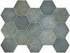 Плитка керамическая напольная 24951 HERITAGE HEX?GONO Indigo 17,5х20 см Equipe 24951