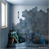 Плитка керамическая напольная 24951 HERITAGE HEX?GONO Indigo 17,5х20 см Equipe 24951