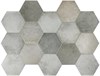 Плитка керамическая напольная 24952 HERITAGE HEX?GONO Shadow 17,5х20 см Equipe 24952