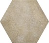 Плитка керамическая напольная 24955 HERITAGE HEX?GONO Wheat 17,5х20 см Equipe 24955