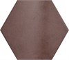 Плитка керамическая напольная 24956 HERITAGE HEX?GONO Wine 17,5х20 см Equipe 24956
