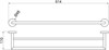 Держатель для полотенец Allen Brau Priority 6.31012-00 хром 6.31012-00 - фото 13911