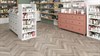 Кварцвиниловая плитка (LVT) Chevron Alpine Дуб Исида ECO 18-8 ECO 18-8 LVT - фото 25161