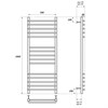 Полотенцесушитель электрический Point Омега PN90150SE П15 500x1000 левый/правый, хром PN90150SE - фото 28807