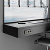 Розетка Ethernet RJ-45 (графит акрил) W1181044 - фото 42425