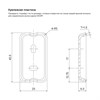 Полотенцесушитель одинарный, нержавеющая сталь, Slide, хром, IDDIS, SLISC10i49 SLISC10i49 - фото 46268