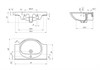 Раковина ERICA 80 UM-ERI80/1 - фото 47977