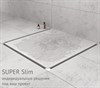 Желоб BERGES водосток SUPER Slim 400, хром глянец, S-сифон D50/105 H50 вертикальный - фото 56810