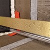Желоб BERGES водосток WALL 600 пристенный, золото глянец, S-сифон D50/105 H50 вертикальный - фото 57368