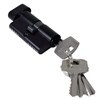 Р 60CK MatBlack Ключевой цилиндр, ключ-барашек, Матовый черный - фото 61323
