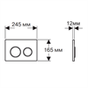 Set AQUATEK КЛАССИК (рама AQUATEK Standard INS-0000012 с звукоиз.прокладкой+крепеж KKI-0000002+кнопкаKDI-0000012+унитаз КЛАССИК AQ1111-00 с крышкой SET AQUATEK КЛАССИК-012 4в1 - фото 62831