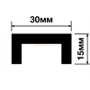 Молдинг LB30 30 х 15 х 2000 LB30 - фото 65713