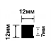 Молдинг MD12V1 12 х 12 х 2700 MD12V1 - фото 65752