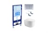 Set AQUATEK АЛЬТАИР (рама AQUATEK Standard INS-0000012 с звукоиз.прокладкой+крепеж KKI-0000002+кнопкаKDI-0000011+унитаз АЛЬТАИР AQ1980-00 с крышкой SET AQUATEK АЛЬТАИР cm-011 4в1 - фото 77371