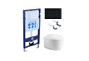 Set AQUATEK АЛЬТАИР (рама AQUATEK Standard INS-0000012 с звукоиз.прокладкой+крепеж KKI-0000002+кнопкаKDI-0000012+унитаз АЛЬТАИР AQ1980-00 с крышкой-сиденьем soft-close) SET AQUATEK АЛЬТАИР cm-012 4в1 - фото 77383