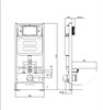SET AQUATEK АЛЬТАИР-013 4в1 (рама AQUATEK Standard INS-0000012+крепеж KKI-0000002+клавиша KDI-0000013+унитаз АЛЬТАИР AQ1980-00 с тонким сиденьем soft-close) SET AQUATEK АЛЬТАИР cm-013 4в1 - фото 77404