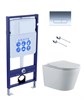 SET AQUATEK ВЕГА-1905-016 (рама AQUATEK Standard INS-0000012 с клавишей KDI-0000016 и крепежом KKI-0000001+унитаз ВЕГА AQ1905-00 с тонким сиденьем sc SET AQUATEK ВЕГА-1905-016 KK-1 - фото 77821