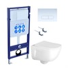 SET AQUATEK ДИВА-013 4в1 (рама AQUATEK Standard INS-0000012+ кркпеж KKI-0000002+клавиша KDI-0000013+унитаз ДИВА AQ2012-00 с тонким сиденьем soft-close SET AQUATEK ДИВА-013 4в1 - фото 77886