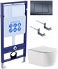 Set AQUATEK ЕВРОПА T-033 4в1 (рам INS-0000012 отдельностоящая + крепление KKI-0000002 + кнопкаKDI-0000033 +унитаз ЕВРОПА AQ1106T-00 с крышкой Set AQUATEK ЕВРОПА T-033 4в1 - фото 78093