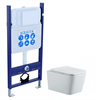 SET AQUATEK ЛИБРА N-14 (рама AQUATEK Standard INS-0000014(без клавиши и крепежа)+унитаз ЛИБРА New AQ0530N-00 с тонким сиденьем soft-close SET AQUATEK ЛИБРА N-14 - фото 78100