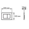 Set AQUATEK КЛАССИК cm (рама AQUATEK Standard INS-0000012 с звукоиз.прокладкой+крепеж KKI-0000002+кнопкаKDI-0000009+унитаз КЛАССИК AQ1112-00 с крышкой-сиденьем soft-close) SET AQUATEK КЛАССИК cm-009 4в1 - фото 78109