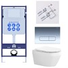 SET AQUATEK ЛЕЯ Т (рама AQUATEK Standard INS-0000012, клавиша KDI-0000016 ,KKI-0000002 крепёж+унитаз ЛЕЯ AQ1199T-00 с тонким сиденьем soft-close SET AQUATEK ЛЕЯ Т-016 4в1 - фото 78137