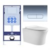 SET AQUATEK НИКА-016 4в1 (рама AQUATEK Standard INS-0000012+крепеж KKI-0000002+клавиша KDI-0000016+унитаз НИКА AQ2009-00 с тонким сиденьем soft-close) SET AQUATEK НИКА-016 4в1 - фото 78138