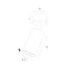 Спот Arte Lamp AQUARIUS A3216PL-1WH - фото 79352