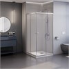 Душевой уголок квадратный, раздвижной у угла - TN-206-J 900x900, Душевой уголок квадратный, раздвижные двери с угла, тип «Дверь-Купе» TN-206-J 28912699-11 - фото 84037