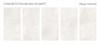 Керамогранит CONCRETO POLAR 60x120 МАТОВЫЙ Staro 1067379649 - фото 85052