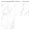 Керамогранит CALACATTA SUPER WHITE 60x120 POLISHED Staro 1211046307 - фото 85099