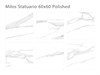Керамогранит MILOS STATUARIO 60x60 POLISHED Staro 533251289 - фото 85225