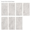 Керамогранит матовый ARMANI SILVER 60x120 MATT Staro 1607251200 - фото 85324