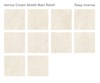 Керамогранит матовый VENICE CREAM 60x60 RELIEF MATT Staro 2090098523 - фото 85381