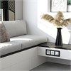 Рамка из стекла на 3 поста Senso черный soft-touch W0033108 - фото 86539