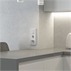 Накладка для розетки USB (белый акрил) W1179541 - фото 86967